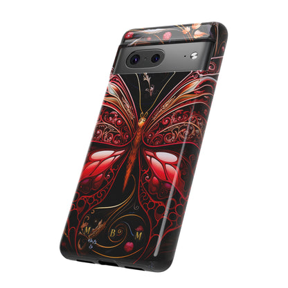 Red Butterfly Google Pixel Tough Case