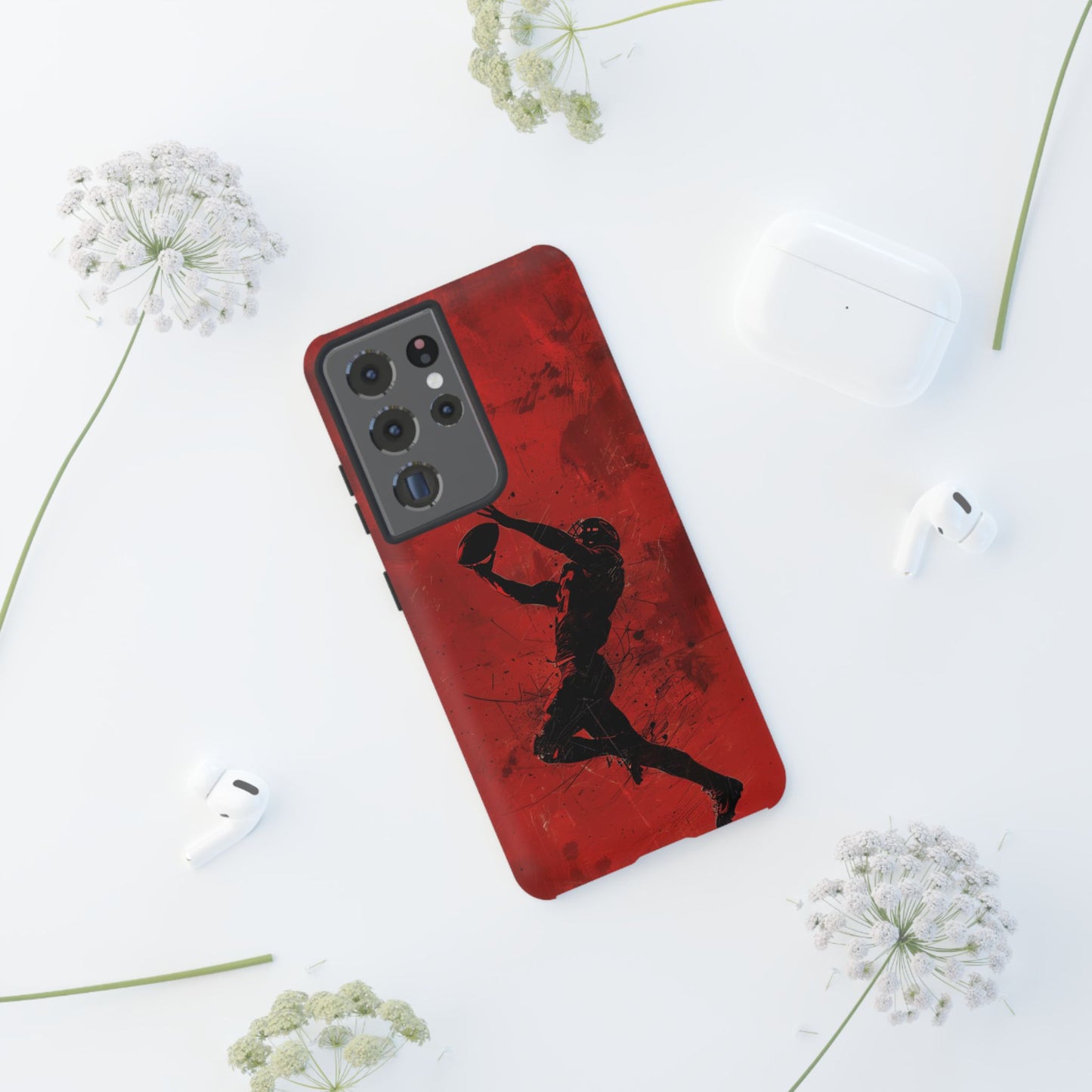 Red 1st & 10 Samsung Galaxy S Tough Case