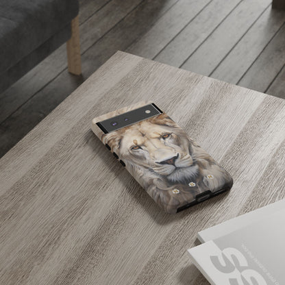 White Lion Google Pixel Tough Case