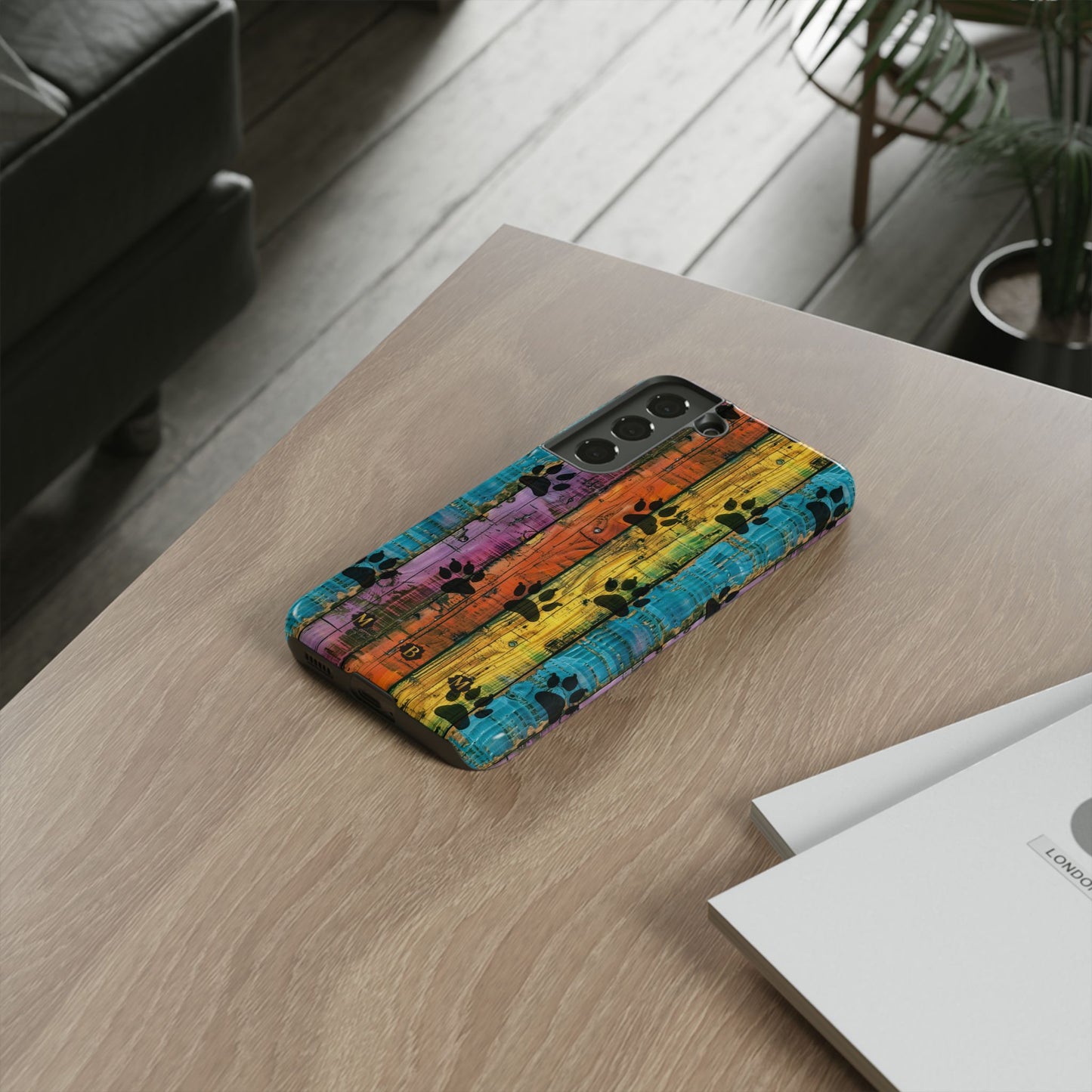 Rainbow Paws Samsung Galaxy S Tough Case