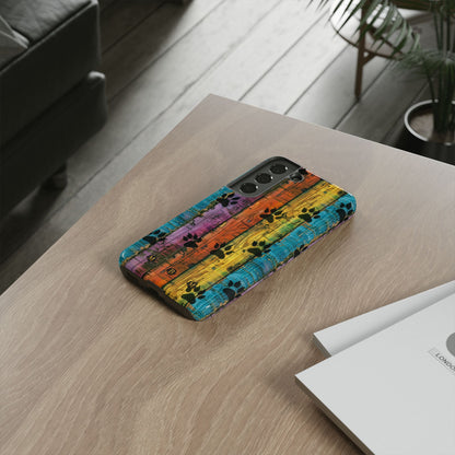 Rainbow Paws Samsung Galaxy S Tough Case