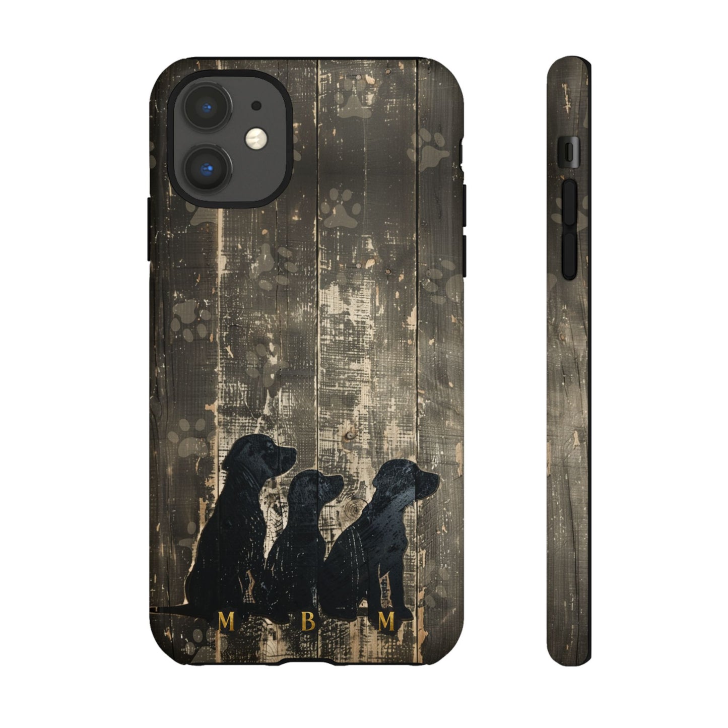 BarkWood iPhone Tough Case