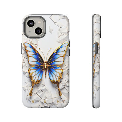 Sapphire Butterfly iPhone Tough Case