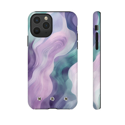 Pastel Wave iPhone Tough Case