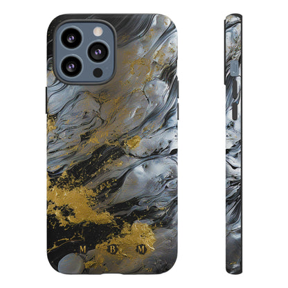 Tarnished Silver iPhone Tough Case