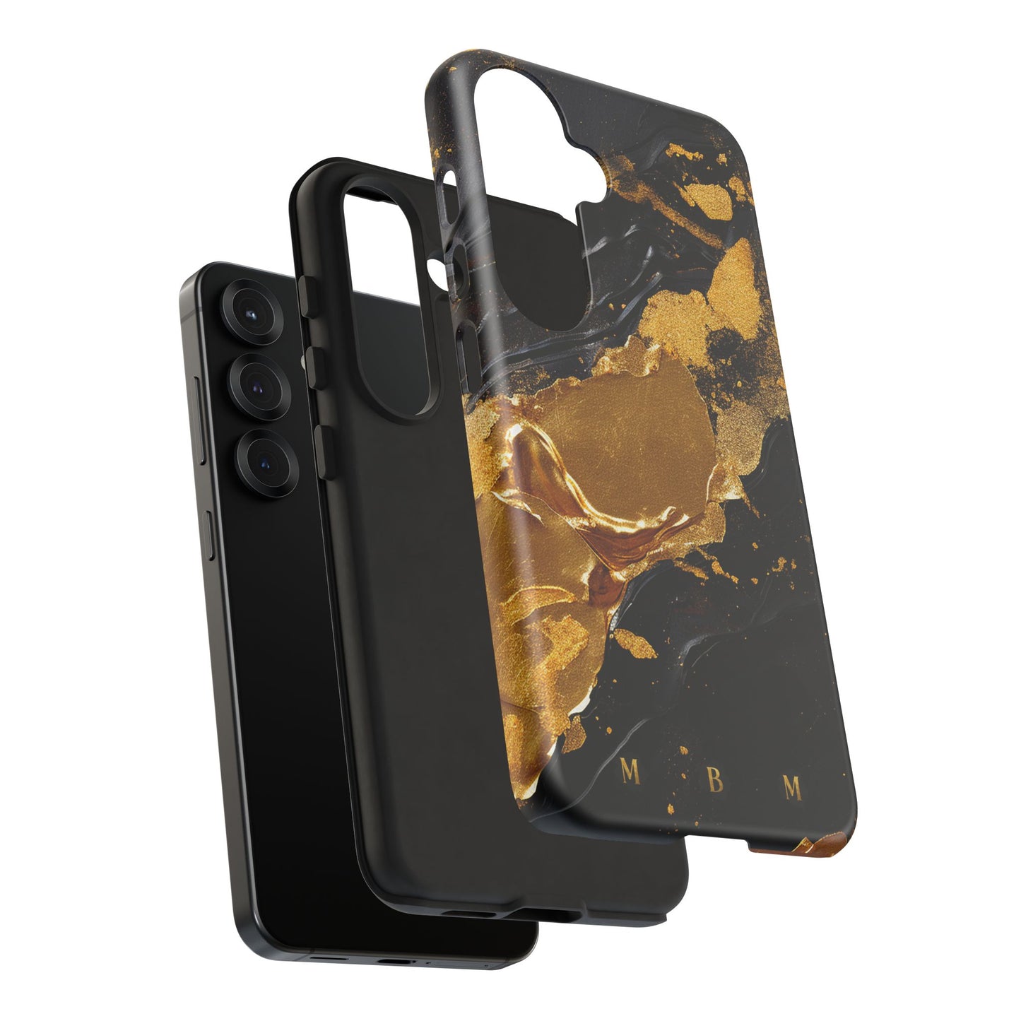 Black Gold Samsung Galaxy S Tough Case