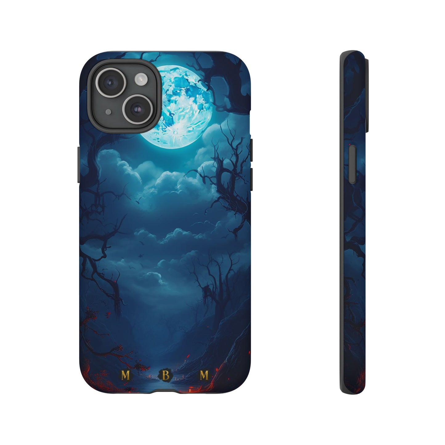 Blue Moon iPhone Tough Case