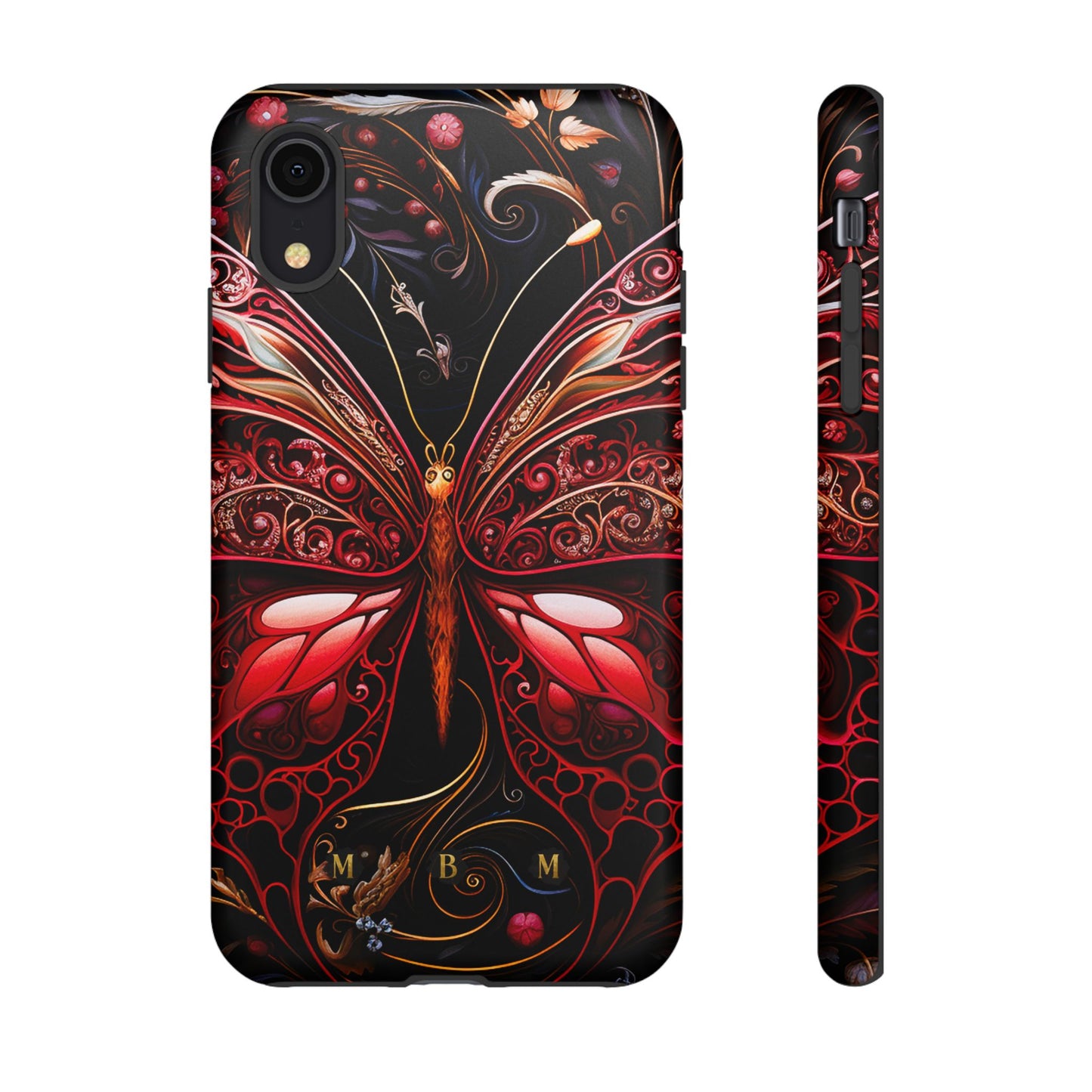 Red Butterfly iPhone Tough Case