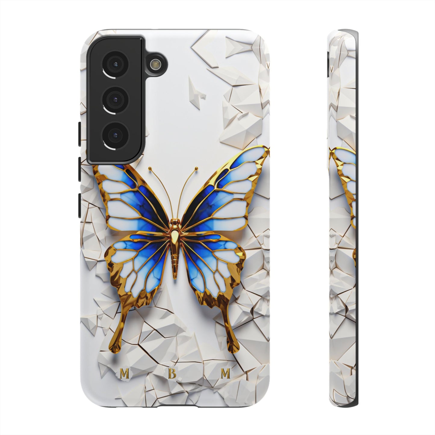 Sapphire Butterfly Samsung Galaxy S Tough Case