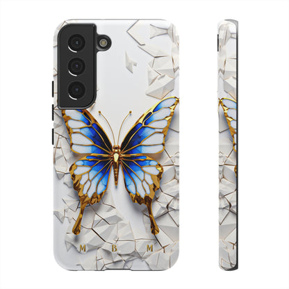 Sapphire Butterfly Samsung Galaxy S Tough Case