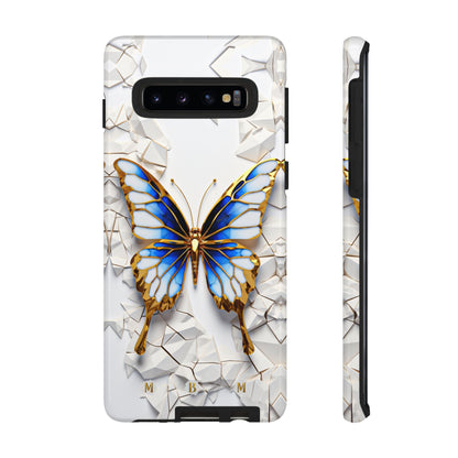 Sapphire Butterfly Samsung Galaxy S Tough Case