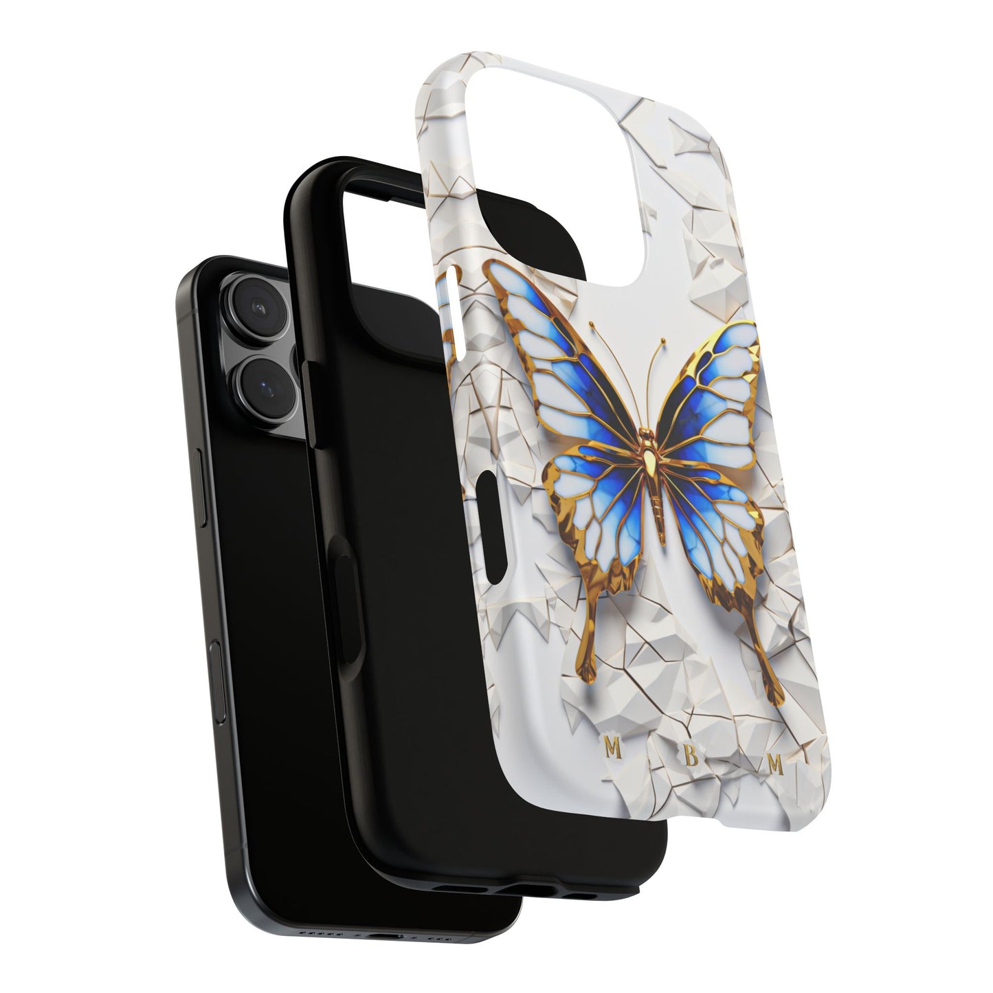 Sapphire Butterfly iPhone Tough Case