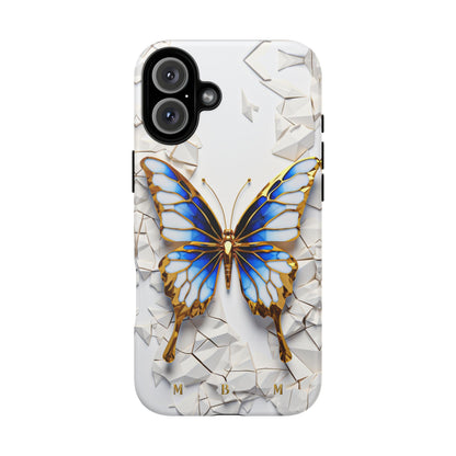Sapphire Butterfly iPhone Tough Case