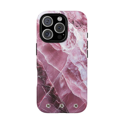 Pink Marble iPhone Tough Case