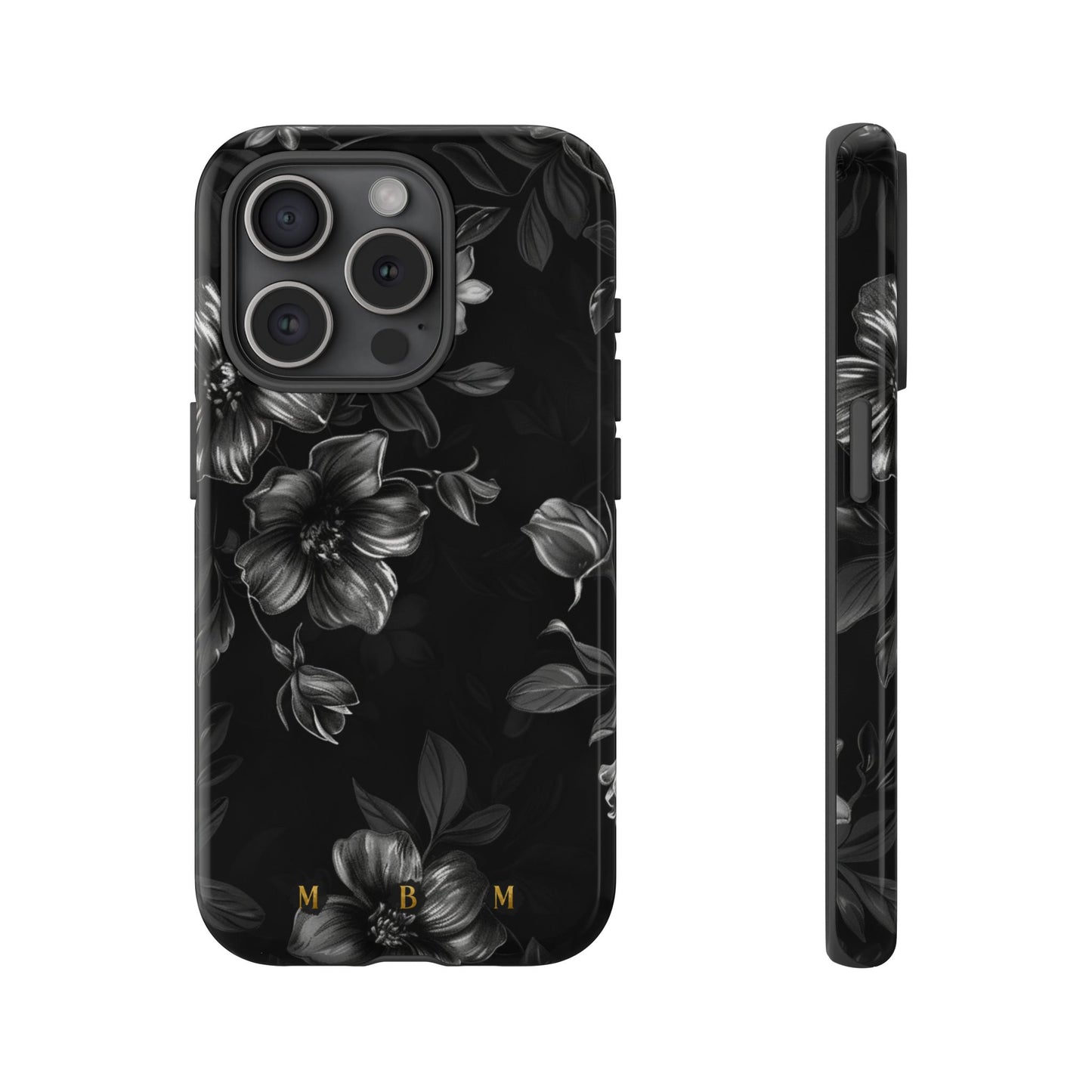 Midnight Flora iPhone Tough Case