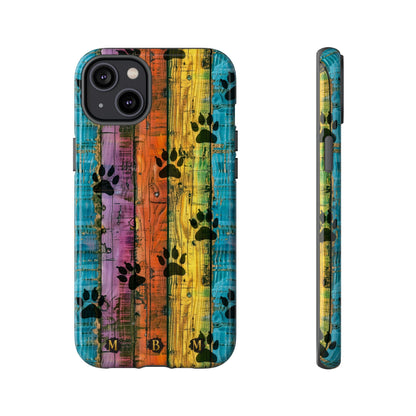 Rainbow Paws iPhone Case