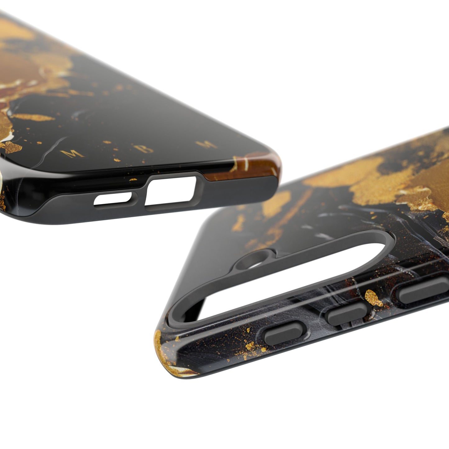 Black Gold Samsung Galaxy S Tough Case
