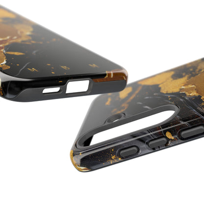 Black Gold Samsung Galaxy S Tough Case