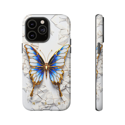 Sapphire Butterfly iPhone Tough Case