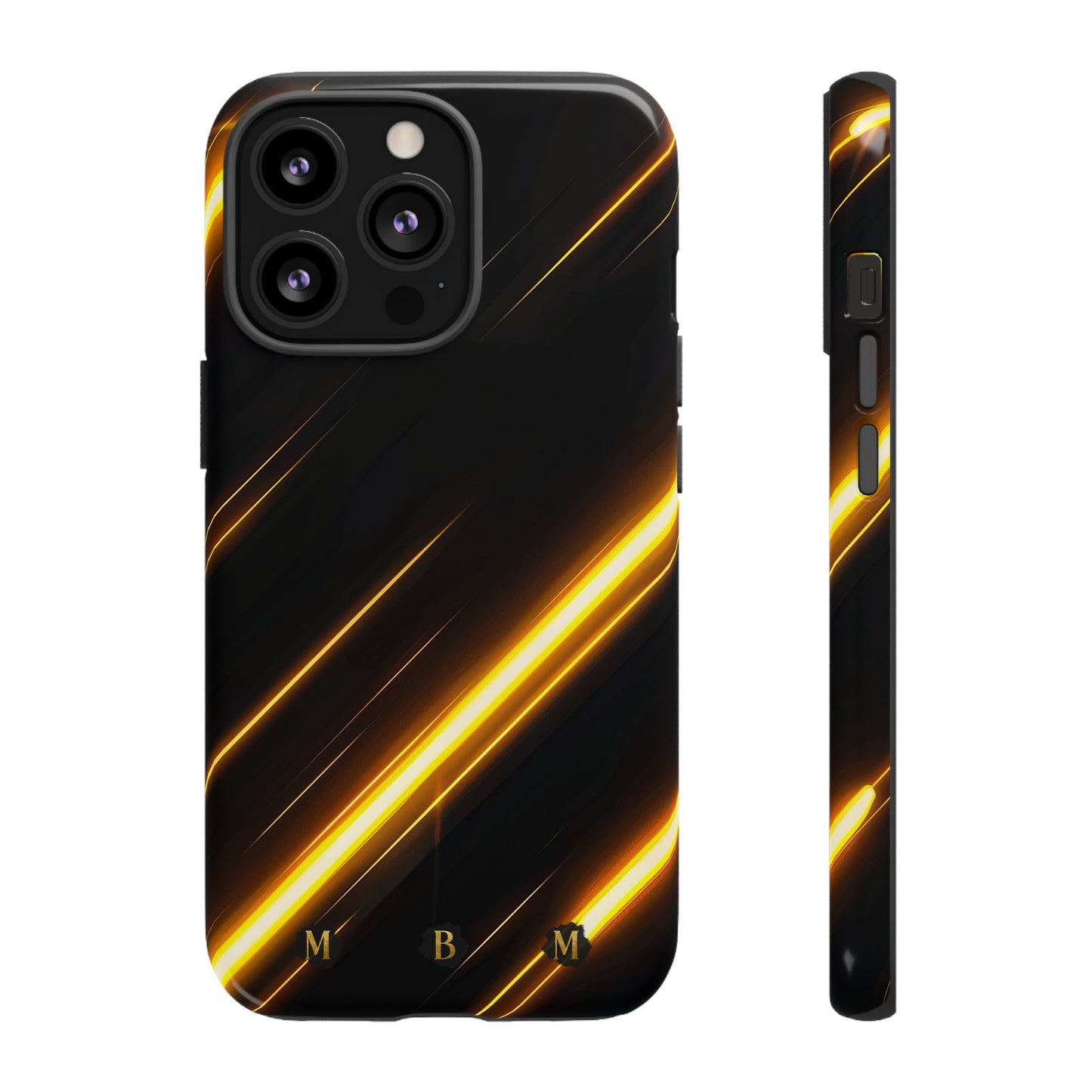 Golden Pulse iPhone Tough Case