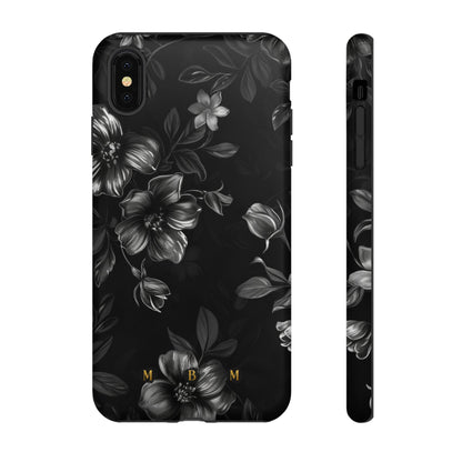 Midnight Flora iPhone Tough Case