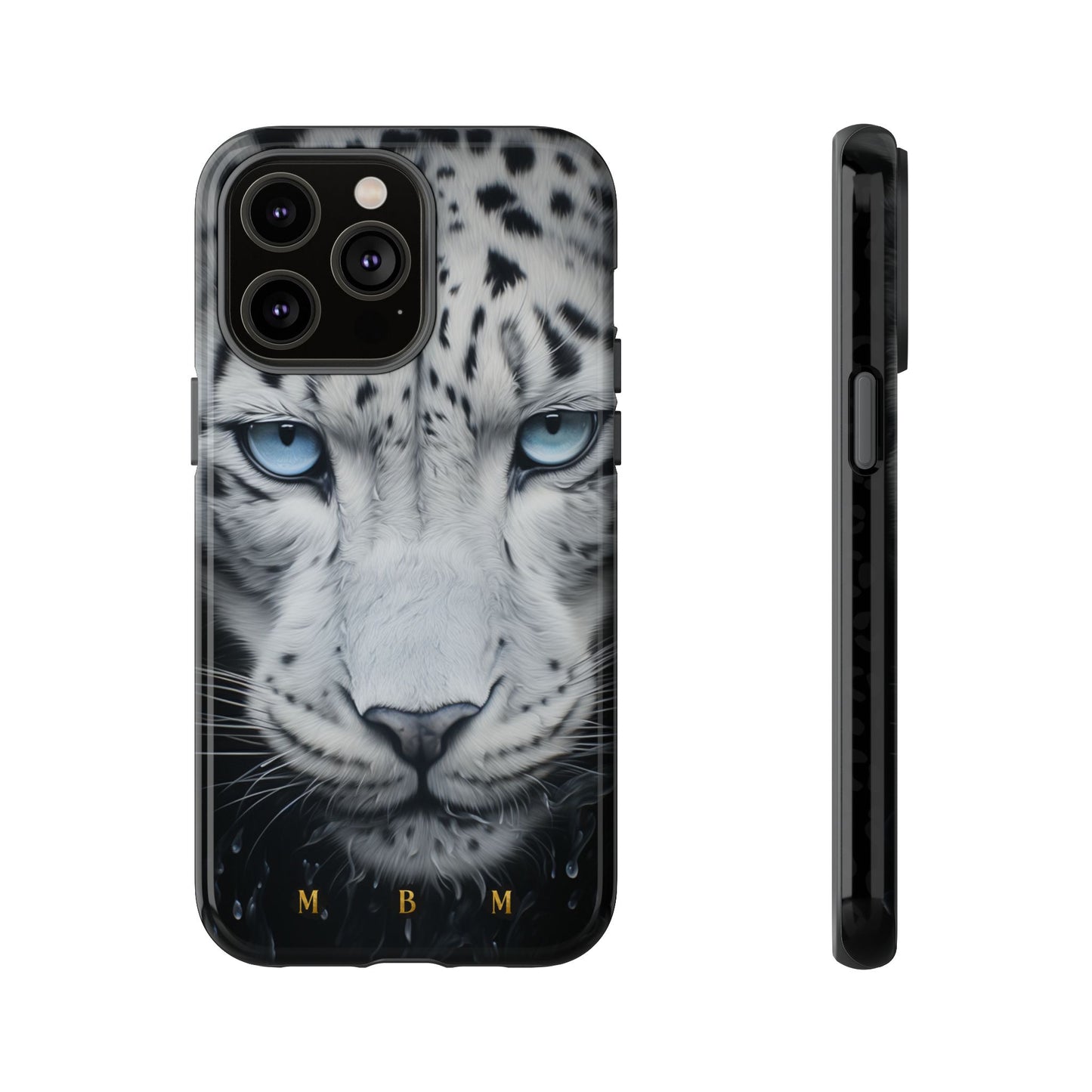 White Leopard iPhone Tough Case