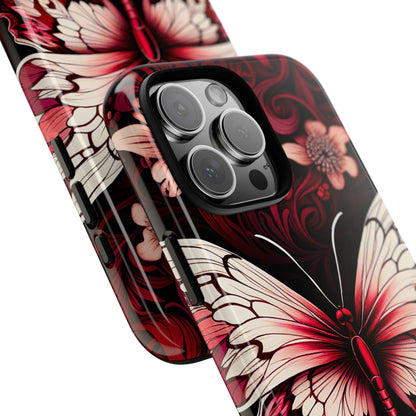 Vintage Butterfly iPhone Tough Case