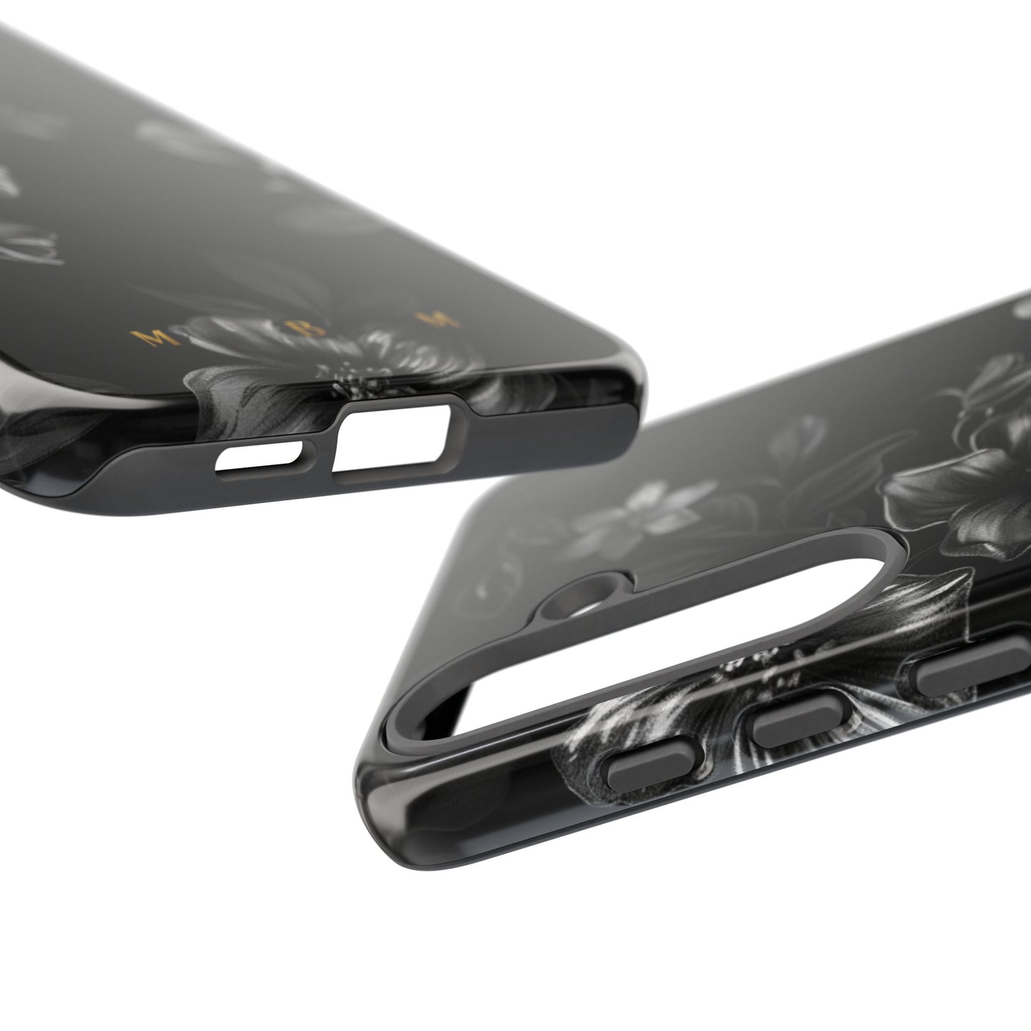 Midnight Flora Samsung Galaxy S Tough Case