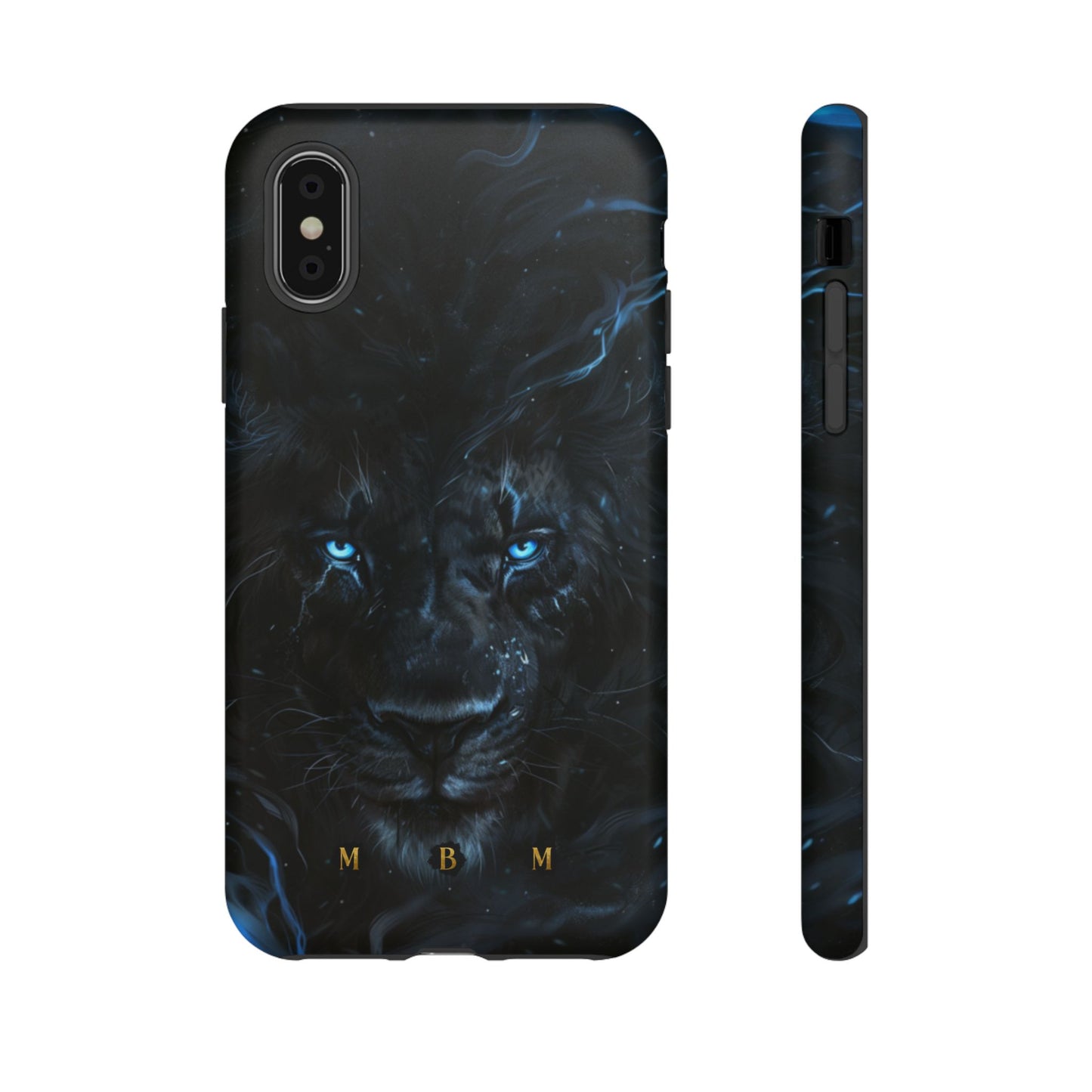 Black Lion iPhone Tough Case