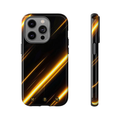 Golden Pulse iPhone Tough Case