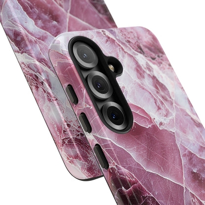 Pink Marble Samsung Galaxy S Tough Case