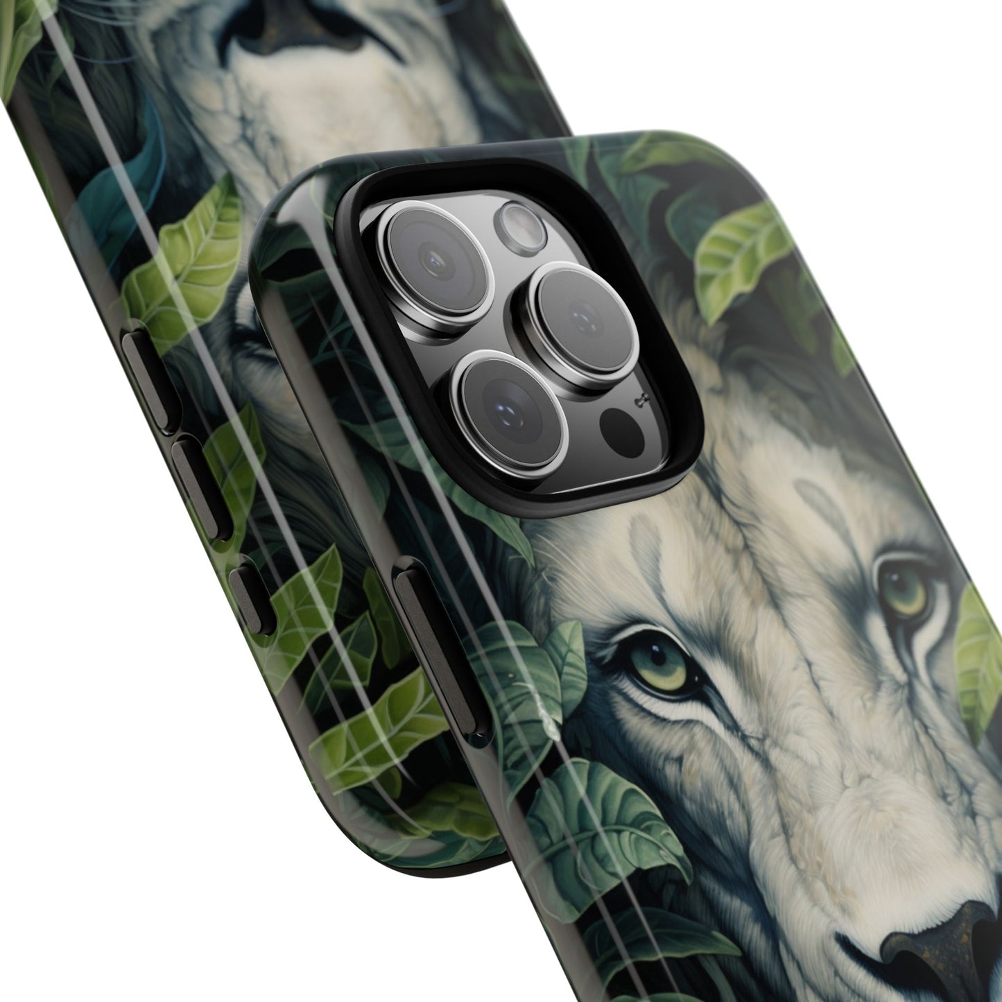 Hidden Lion iPhone Tough Case