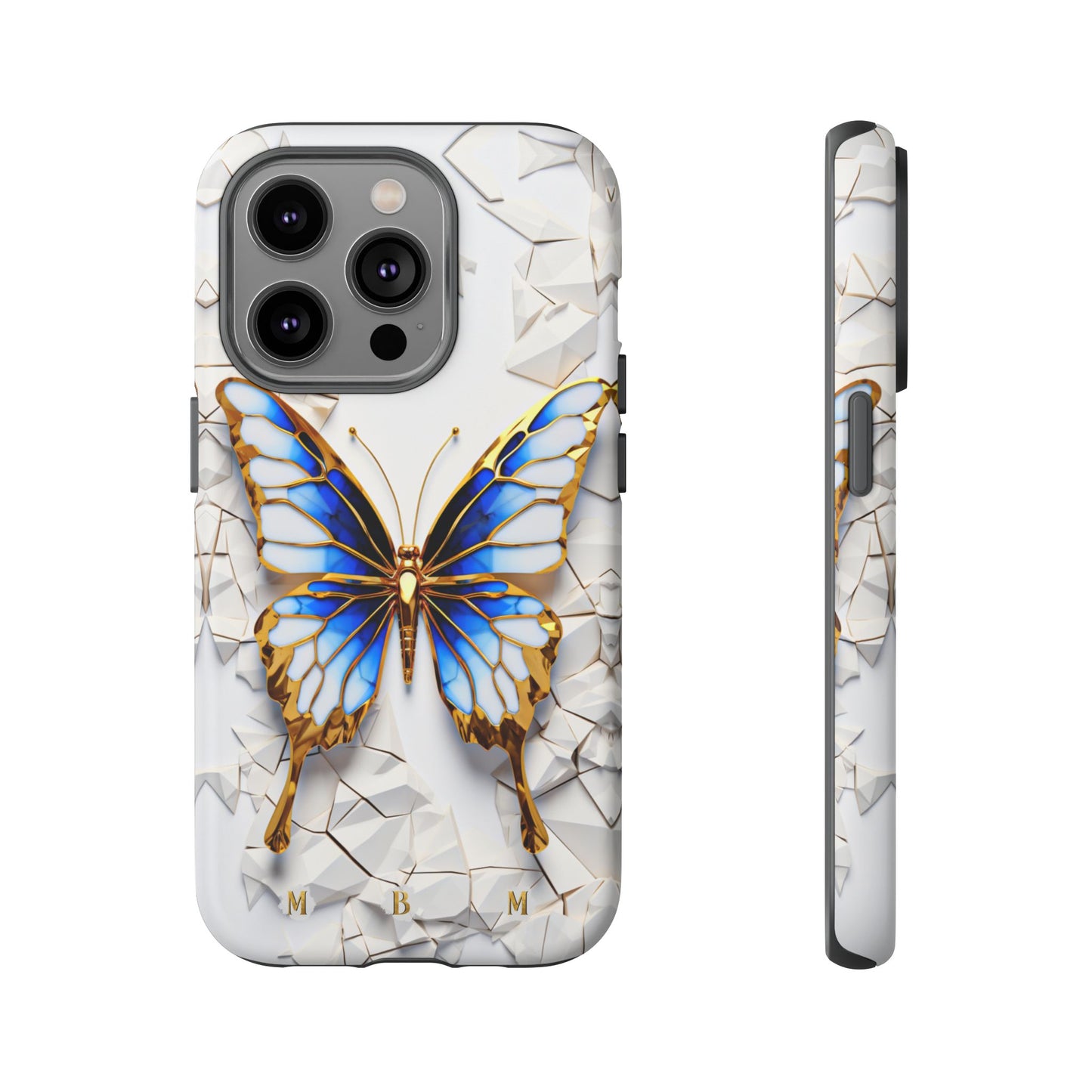 Sapphire Butterfly iPhone Tough Case