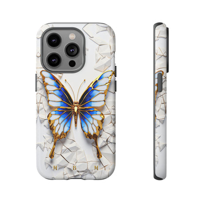 Sapphire Butterfly iPhone Tough Case
