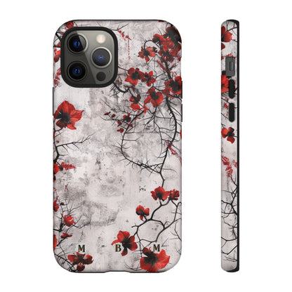 Vermilion Thorn iPhone Tough Case