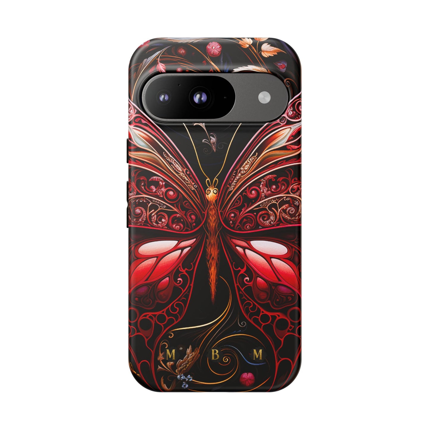Red Butterfly Google Pixel Tough Case