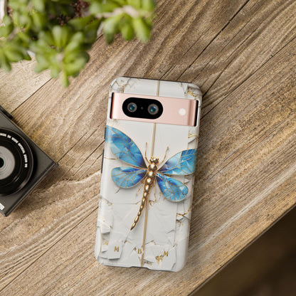 Dragonfly Blue Google Pixel Tough Case