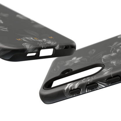 Midnight Flora Samsung Galaxy S Tough Case