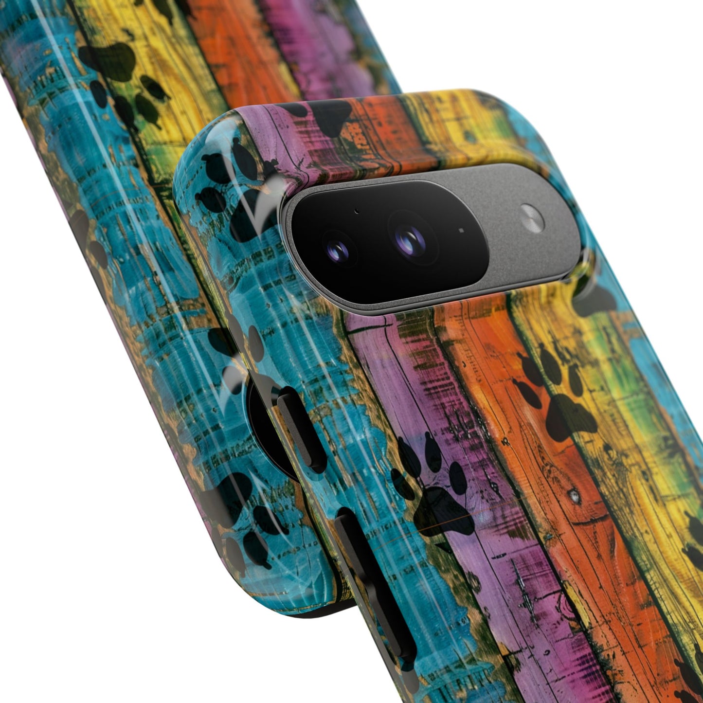 Rainbow Paws Google Pixel Tough Case