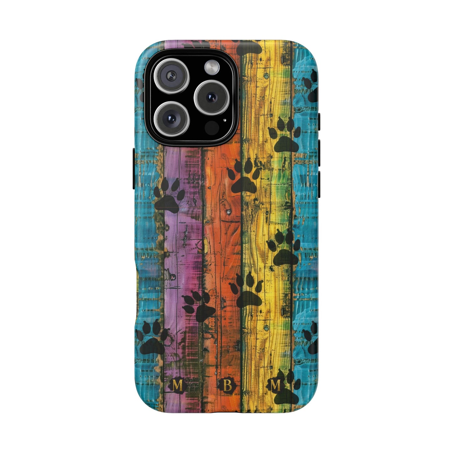 Rainbow Paws iPhone Case