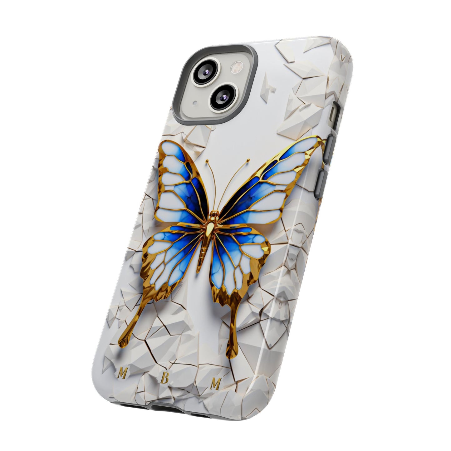 Sapphire Butterfly iPhone Tough Case