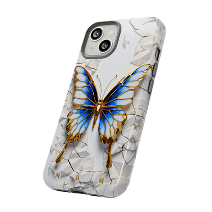 Sapphire Butterfly iPhone Tough Case