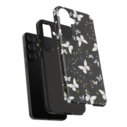 White Butterflies Samsung Galaxy S Tough Case