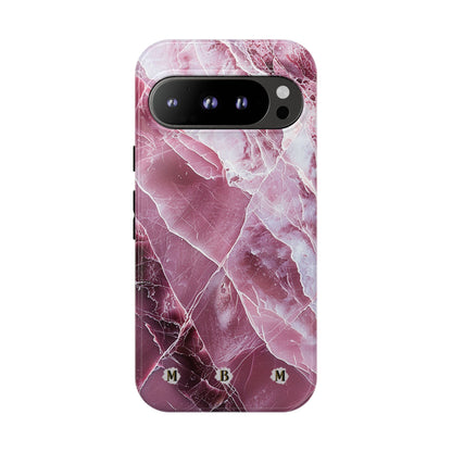 Pink Marble Google Pixel Tough Case