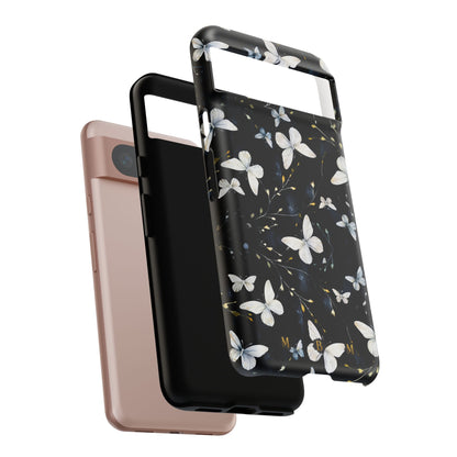 White Butterflies Google Pixel Tough Case