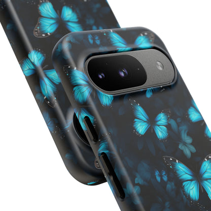 Blue Butterflies Google Pixel Tough Case