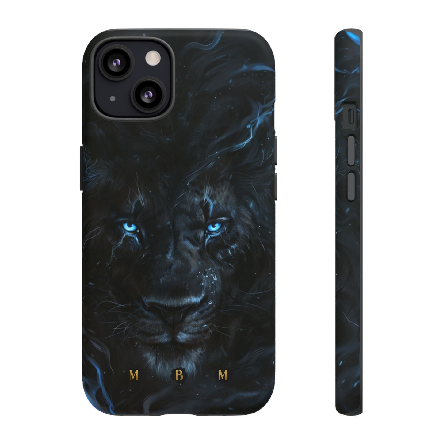 Black Lion iPhone Tough Case