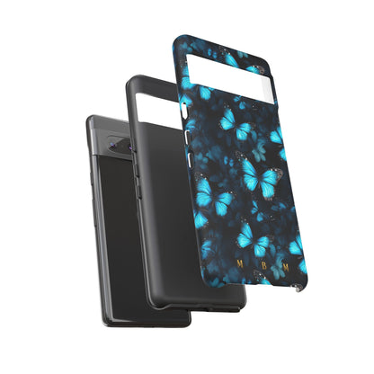 Blue Butterflies Google Pixel Tough Case