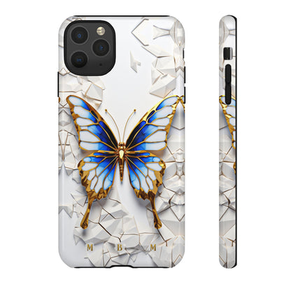 Sapphire Butterfly iPhone Tough Case