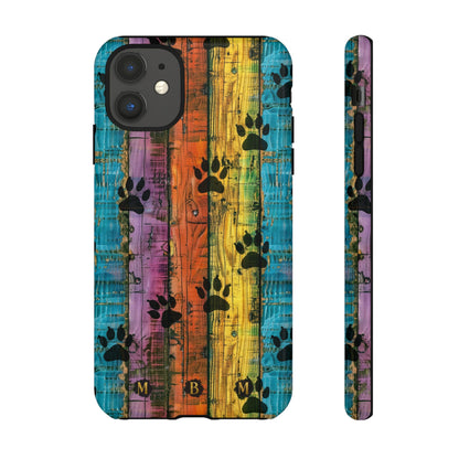 Rainbow Paws iPhone Case